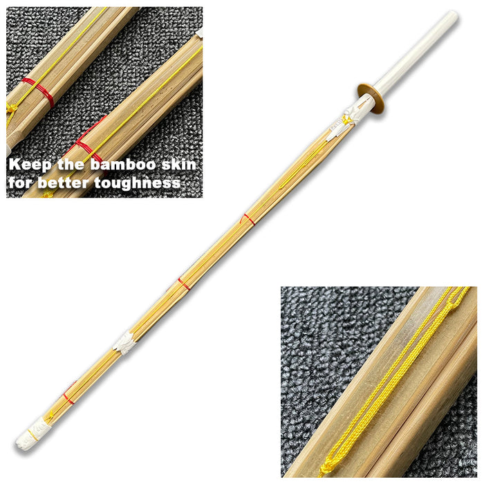 100cm Kendo Bamboo Katana Sparing Japanese Practice Training Sword