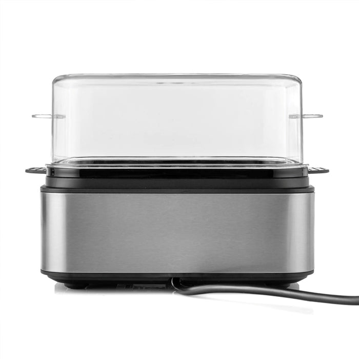 Egg Cooker Electric 6 Eggs Capacity with Auto Shut-Off Stainless Steel Egg Boil