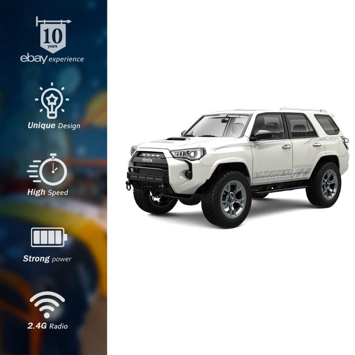 HG4-209 1/18 RC Crawler Toyota 4Runner Simulation 2.4G 4WD Light & Sound