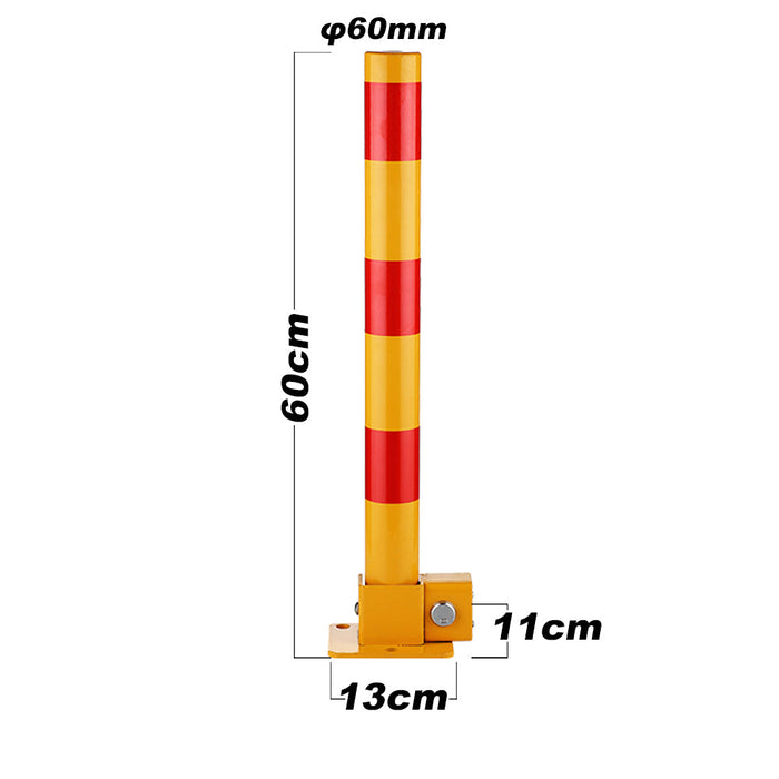 Parkero Red Parking Bollard locker Barrier Key Alike / Independent lock Fold Down Vehicle Trade Me