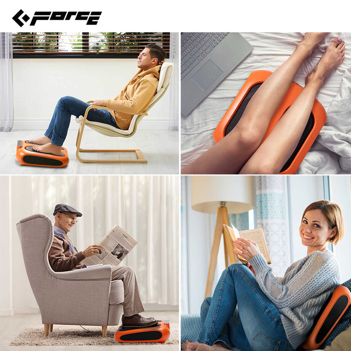 FORCE Vibration Trainer Acupressure Electric Foot Massager Authentic Massage Relieve Pain Sore  Circulation Health