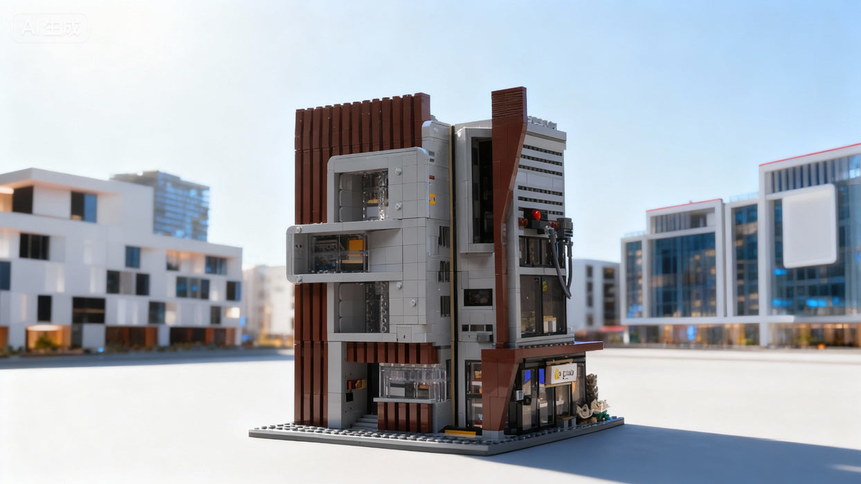 Pantasy Retro Series Architecture Firm Construction Set (3427 Pieces) 85041