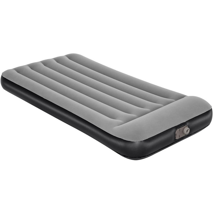 Soft Top Bestway Twin Tritech Air Mattress Built-in AC Pump  1.88m x 99cm x 30cm