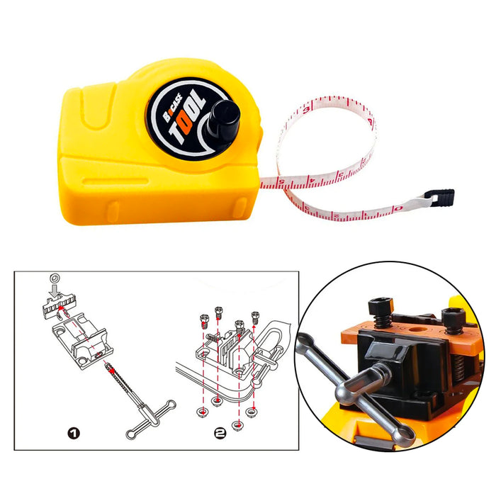 100pcs With Tools 100pcs Toy Power Workbench Kids Power Tool Bench Construction Set