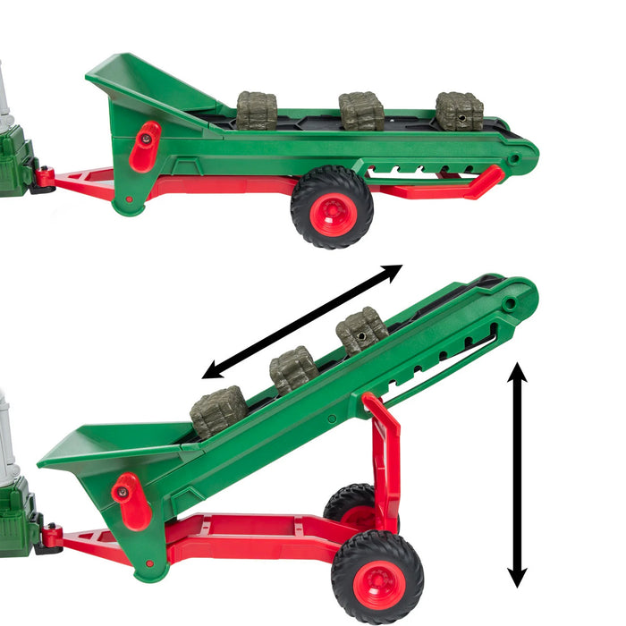 DIY Farm Pullback Car Tractor Toy Set Animals & accessories Playset