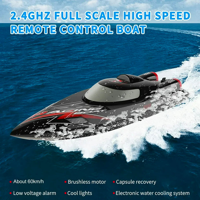 RC Boat F1 WL916 2.4GHz Remote Control Brushless Boat High Speed 55KM/H 2.4GHz