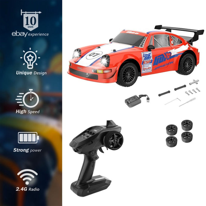 UDI Brushless 1:16 4x4 Remote Control RC Racing Drifting Car Light UD1607Pro