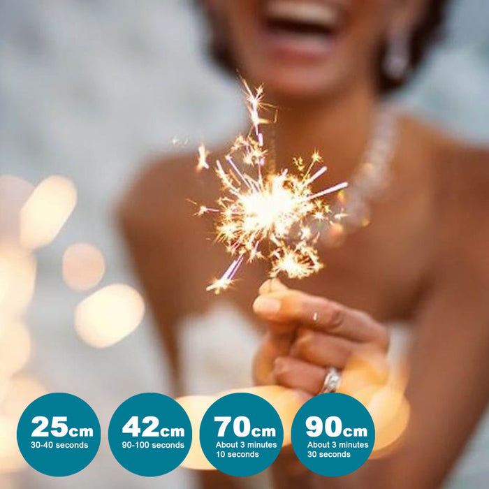 6pcs 70cm Large Sparklers for Party Parties Birthdays Party Wedding AU