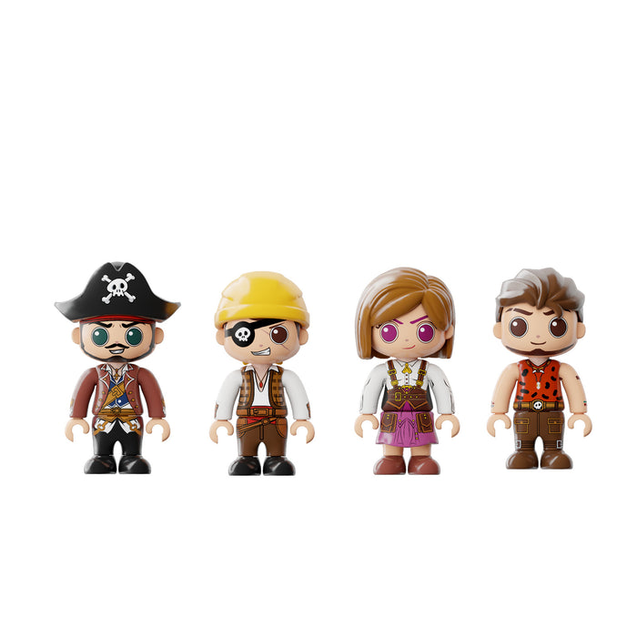Pantasy Retro Series The Pirate's Pub Building Block Construction Set DIY Model