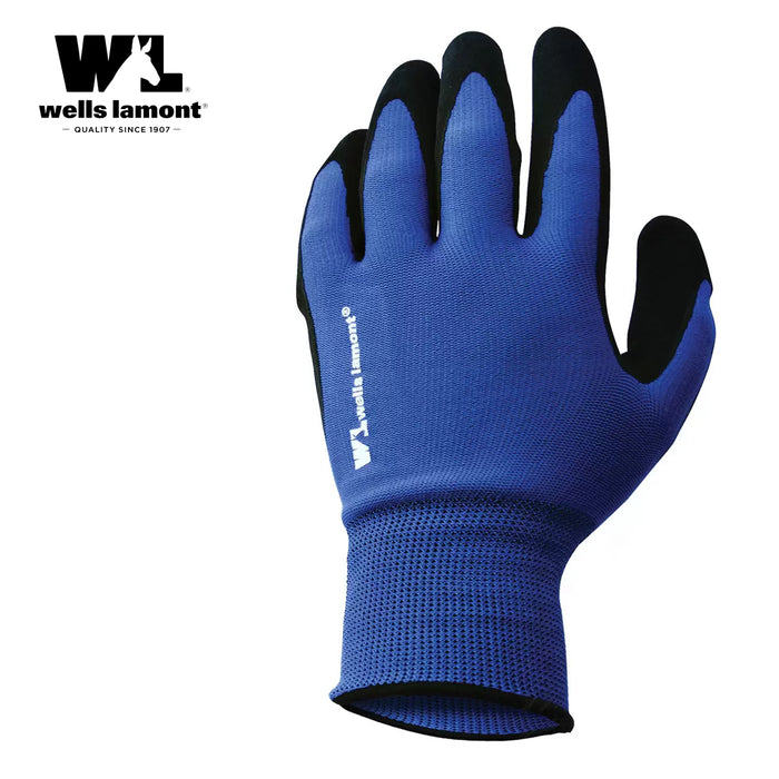 Wells lamont Foam Latex Dipped Work Gloves  Water Repellent 10 Pairs S/M/L AU