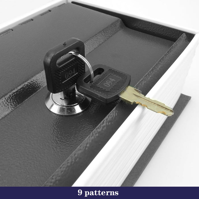 Random Pattern Money Dictionary Secret boxSecurity Book Key Locker Lock Safe Cash Hidden