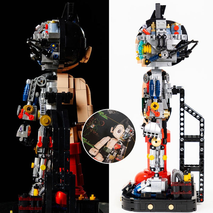 Pantasy Astro Boy Mechanical Clear Version 86212 1250pcs Collectible Block Kit