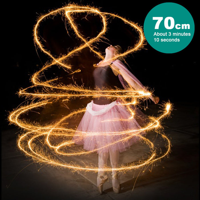 6pcs 70cm Large Sparklers for Party Parties Birthdays Party Wedding AU