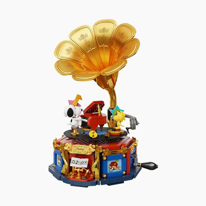 Pantasy Peanuts Snoopy, Phonographe (86911) Set construction figurine Pantasy