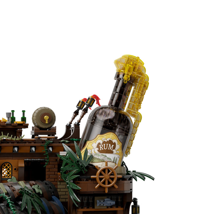 Pantasy Retro Series The Pirate's Pub Building Block Construction Set DIY Model