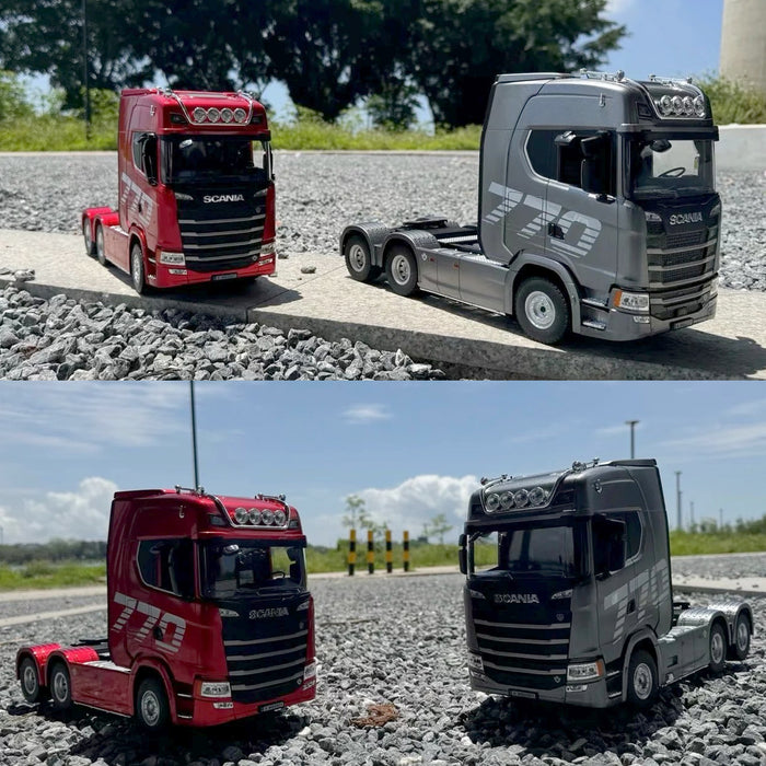 Red 1/18 Scale Rc Scania 770s Truck Rtr 2.4G remote Light & Sound Full FunctionLight