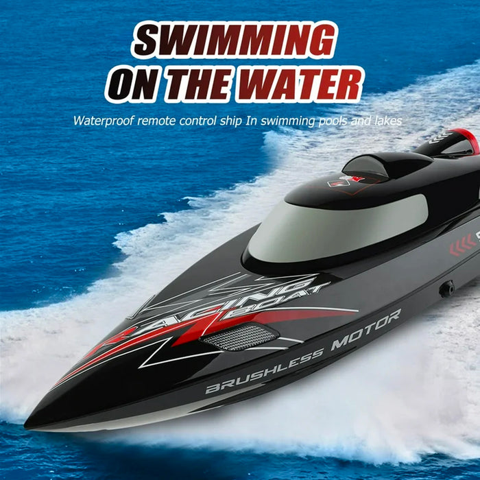 RC Boat F1 WL916 2.4GHz Remote Control Brushless Boat High Speed 55KM/H 2.4GHz