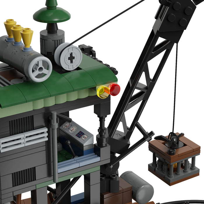 Pantasy Retro Collection Western Mine Construction Set Model Toy Kit #85025