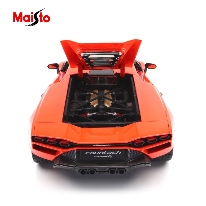 Maisto 1:18 Metallic Diecast +Plastic Part Lamborghini Countach LPI 800-4
