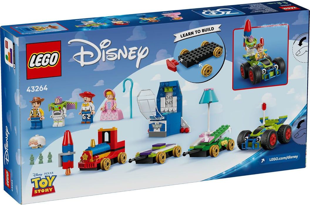 LEGO 43264 Disney Pixar Toy Story Celebration Train & RC Car New SAME DAY EXPRES