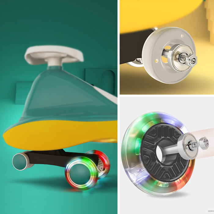 Glide Walker Swing Car Twist Car Ride On Toy  Italian Designer For Children Outdoor 6 Colours Trade Me