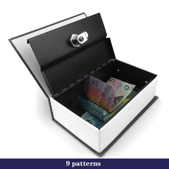 Random Pattern Money Dictionary Secret boxSecurity Book Key Locker Lock Safe Cash Hidden