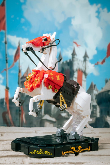 Pantasy - Medieval Knight on Horse Building Block Construction Set (905 Pieces)