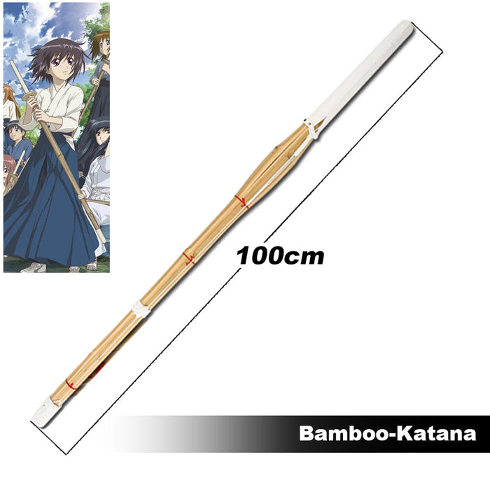 100cm Kendo Bamboo Katana Sparing Japanese Practice Training Sword