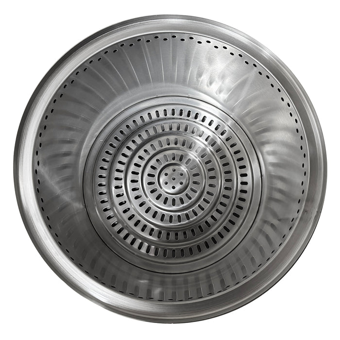 TOW Smokeless Fire Pit 15inch Wood Burning Fireplaces Portable Outdoor Bonfire Firepit with Stand, Backyard, Patio & Camping, Stainless Steel, Easy Ignition & Setup