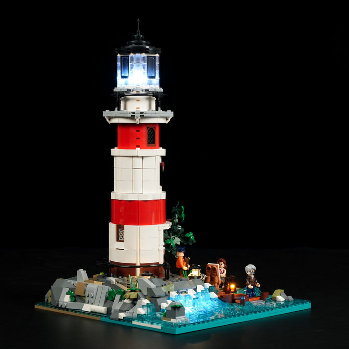 Lumibricks L90Lumibricks 18007 L9113 Sunrise Lighthouse Road Trip 1632Pcs LED Br