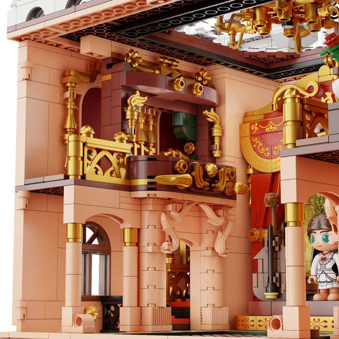 Pantasy Retro Series The Opera Building Block Construction Set DIY 85019
