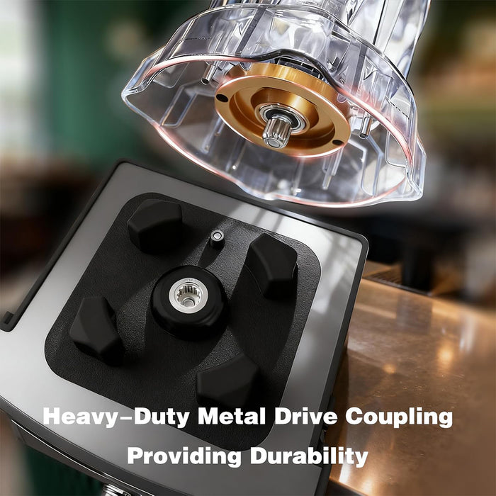 Commercial Blender Soundproof Shield 4L High-Speed Smoothie Blender Timer