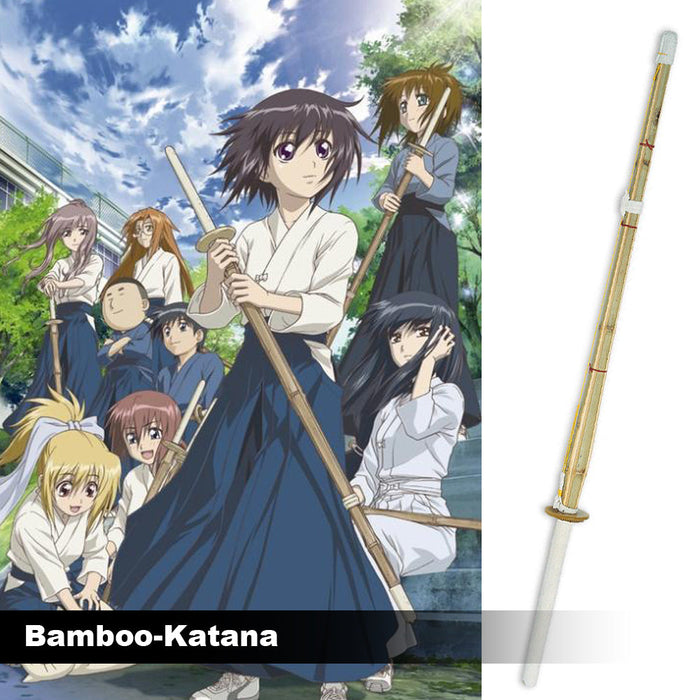 100cm Kendo Bamboo Katana Sparing Japanese Practice Training Sword