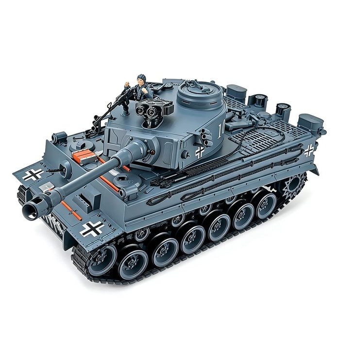 Brother Tank Rc Tank 1:18 German Leopard 2 Camo/German Tiger 1 Grey 2.4ghz