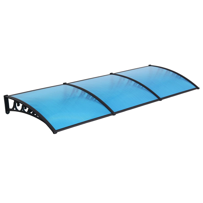 Instahut Window Door Awning 1mx3m Blue