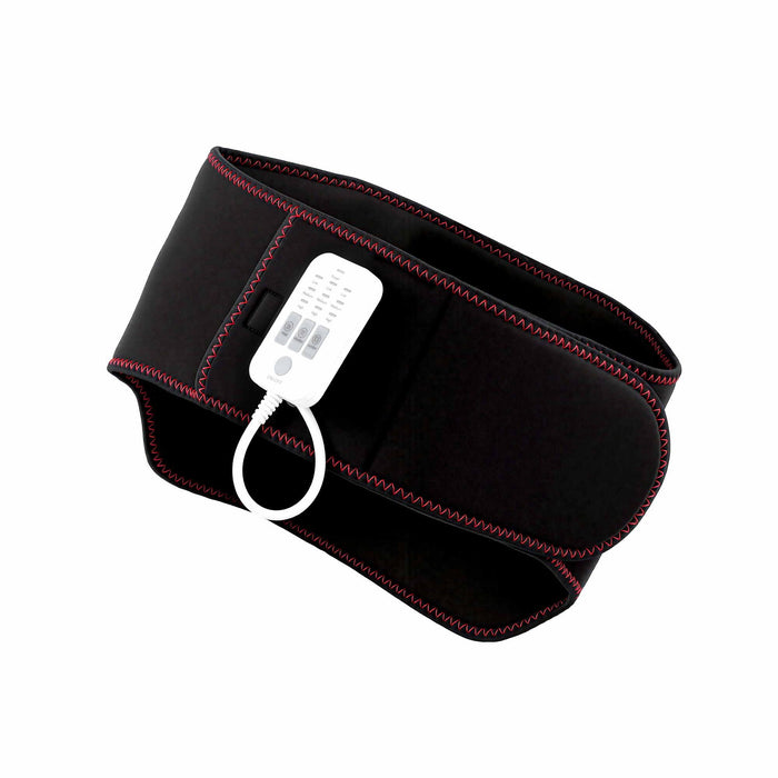Livemor Back Massager for Sciatica Relief, Airbag Traction and Heat Lumbar Support Belt, 124cm