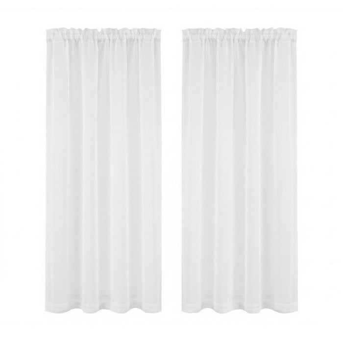 Artiss Blockout Curtains 2X 132x160cm Light Filtering Window Drapes Rod Pocket
