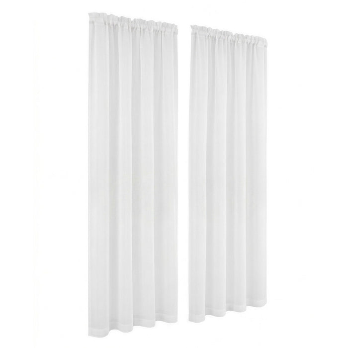 Artiss Blockout Curtains 2X 132x213cm Light Filtering Window Drapes Rod Pocket