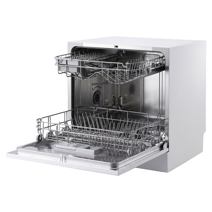 Devanti 8 Place Settings Benchtop Dishwasher White