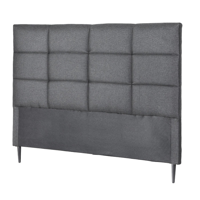 Artiss Bed Headboard Double Bedhead Linen Fabric Charcoal