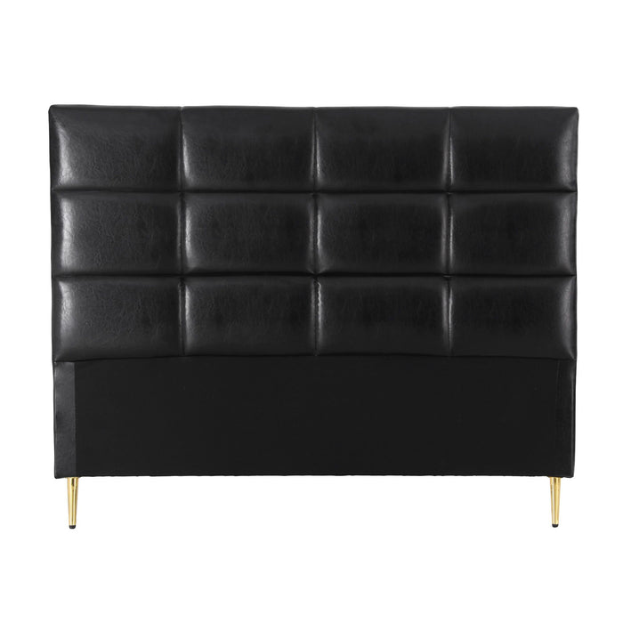 Artiss Bed Headboard Queen Bedhead PU Leather Black