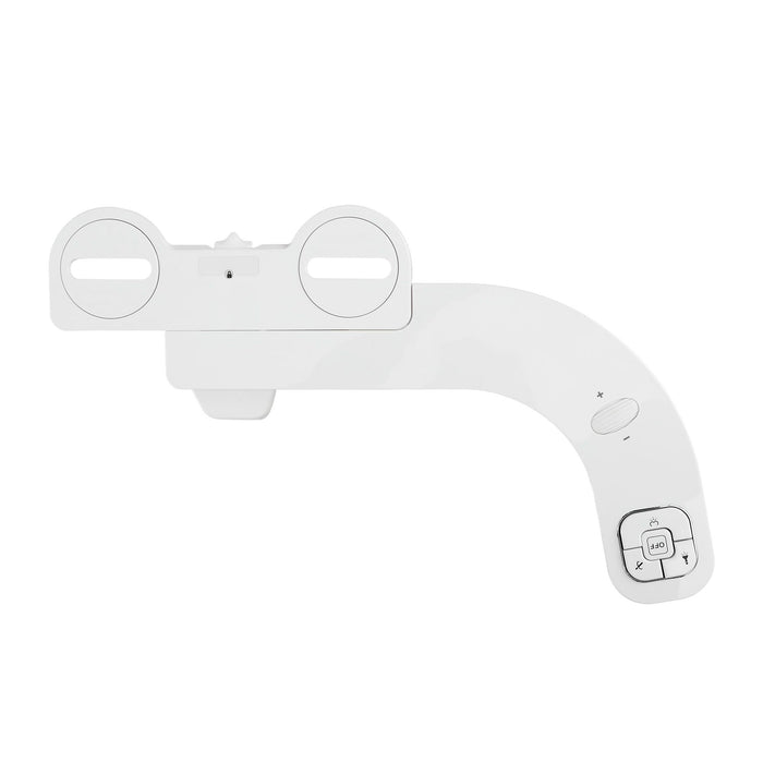 Cefito Ultra-Slim Bidet Attachment Detachable Bidet with Self-Cleaning Dual Nozzle Non-Electric Adjustable Water Pressure, Cold Water Toilet Bide