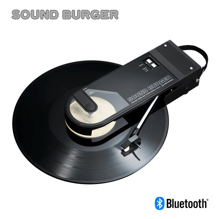 Audio-Technica AT-SB727 Sound Burger Portable Bluetooth Turntable BlackAudio-Technica AT-SB727 Sound Burger Portable Bluetooth Turntable Black