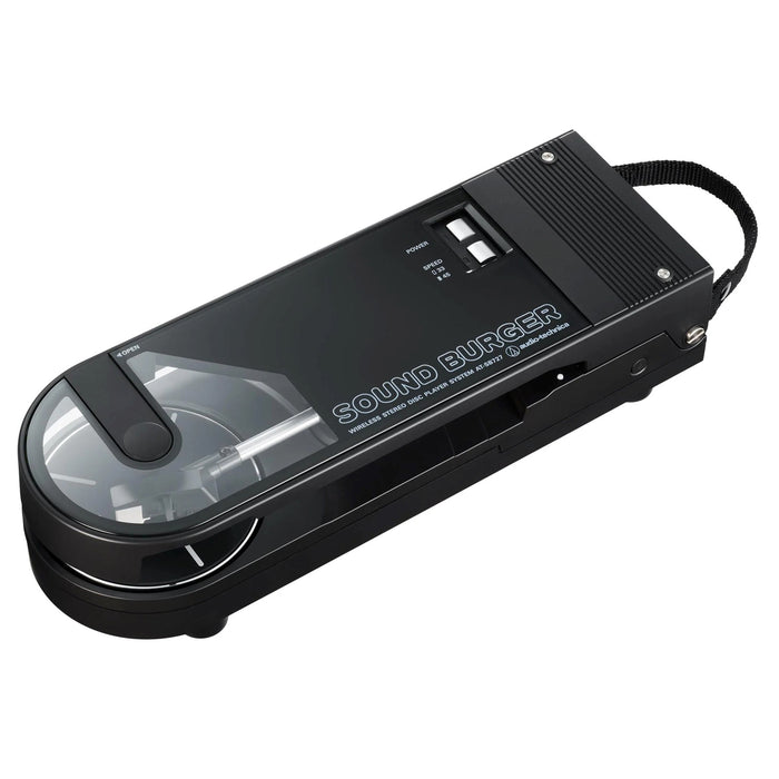 Audio-Technica AT-SB727 Sound Burger Portable Bluetooth Turntable BlackAudio-Technica AT-SB727 Sound Burger Portable Bluetooth Turntable Black