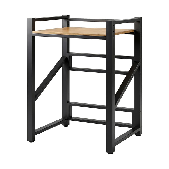 Artiss Over Washing Machine Rack Laundry Shelf Space Saver 75cm Black