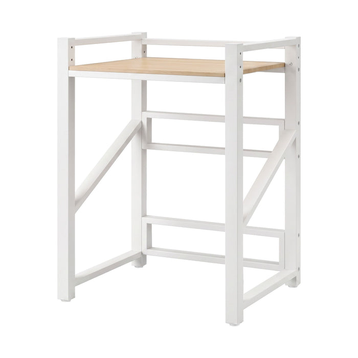 Artiss Over Washing Machine Rack Laundry Shelf Space Saver 75cm White
