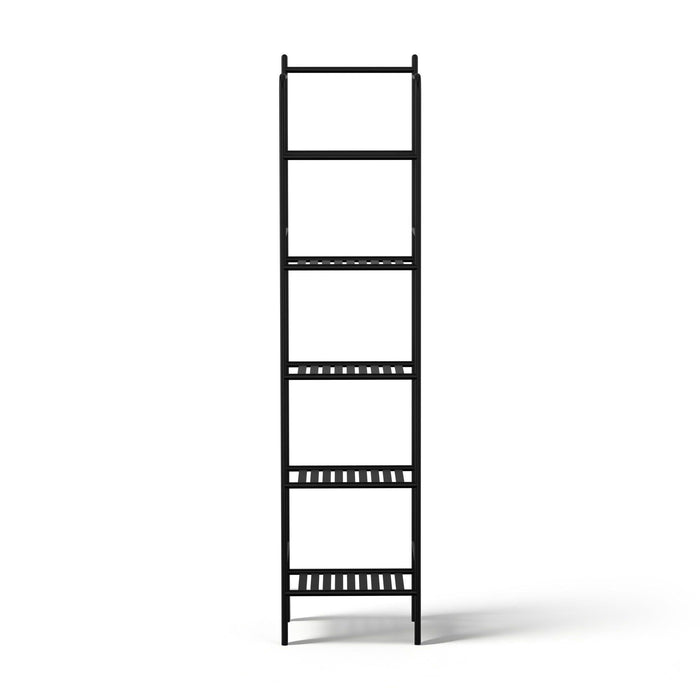 Artiss 2X Floor Standing Corner Shower Caddy 5 Tier Bathroom Organizer Black