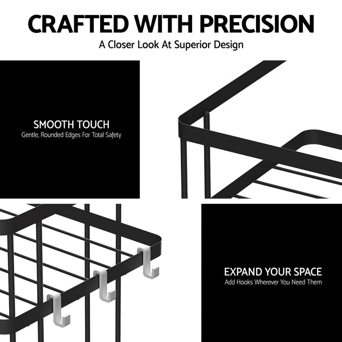 Artiss Over Toilet Storage Rack Bathroom Shelf Organizer 2 Tier
