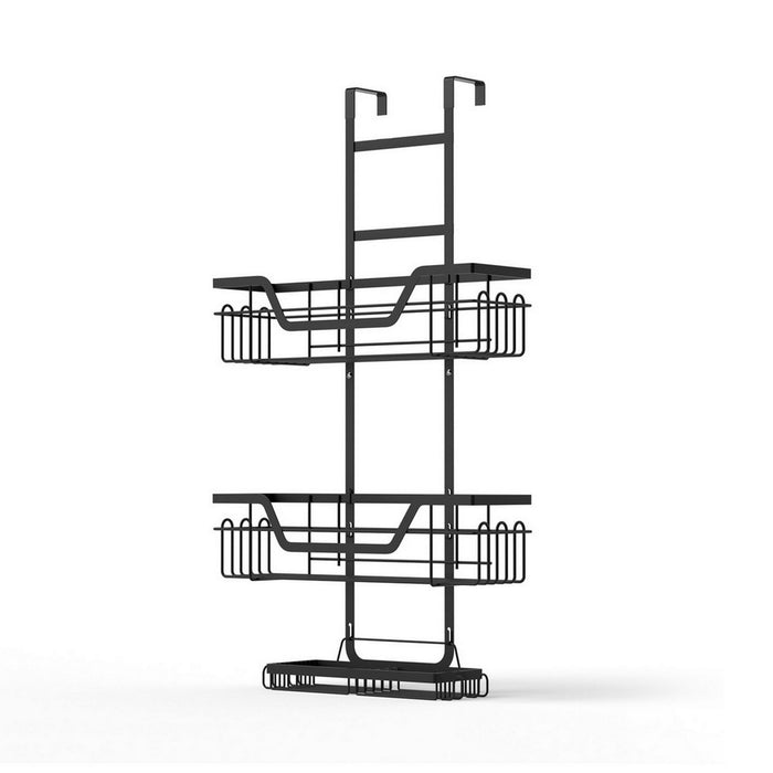 Artiss 2X 3 Tier Over The Door Shower Caddy Hanging Bathroom Storage Organizer