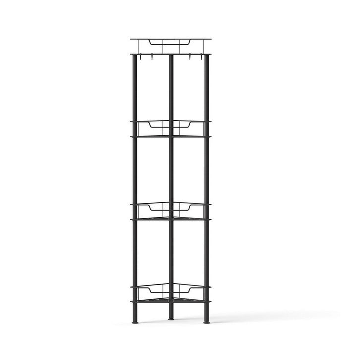 Artiss 2x Floor Standing Shower Caddy 4 Tier Rustproof Bathroom Storage